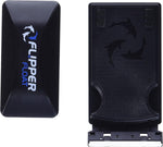 FL!PPER Standard fish tank cleaning tool demonstrating the underwater flip action from scrubber to scraper.