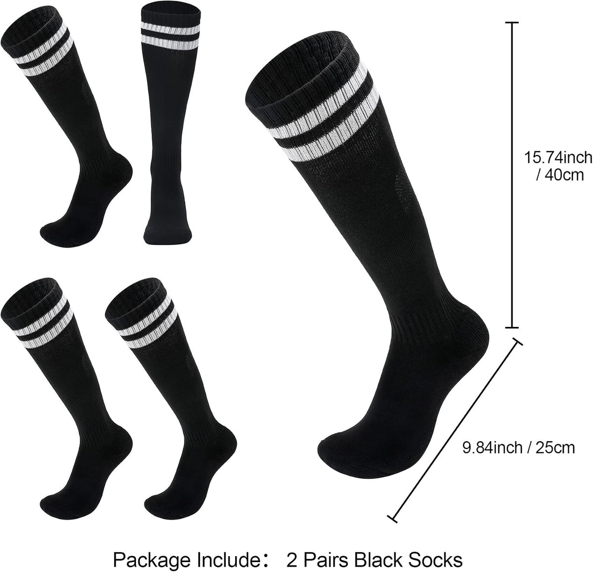 FPAKDH soccer socks worn by child