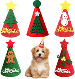 10 Pcs Dog Birthday Hat Set for Small Medium Dogs Cat Puppies, Mini Party Hat with Adjustable Headbands, Cute Pet Hat with Pompons for Birthday Christmas Party Decoration Accessories (Large 5 Inch) - Image 12