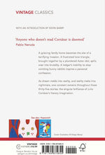 Julio Cortazar Bestiary Selected Stories book spine and back cover details