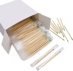 BLUE TOP Bamboo Mint Toothpicks front view 1000 count box.