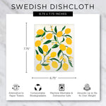 DII Swedish Dishcloths for Kitchen & Cleaning, Reusable, Machine Washable & Dishwasher Safe, Biodegradable, 7.75 x 6.75, Cats Everywhere!, 3 Piece - Image 11