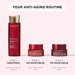 Clarins 6.7 fluid ounce bottle size comparison