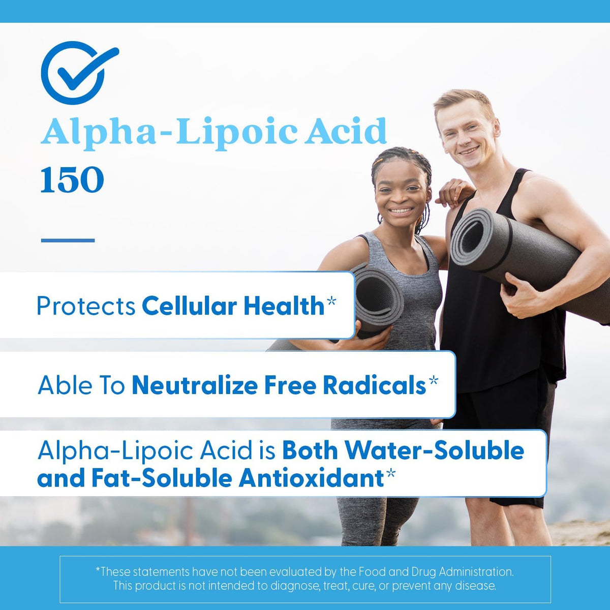 Doctor's Best Alpha Lipoic Acid antioxidant benefit illustration