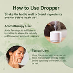 Micro Ingredients Rosemary Essential Oil lifestyle diffuser setup