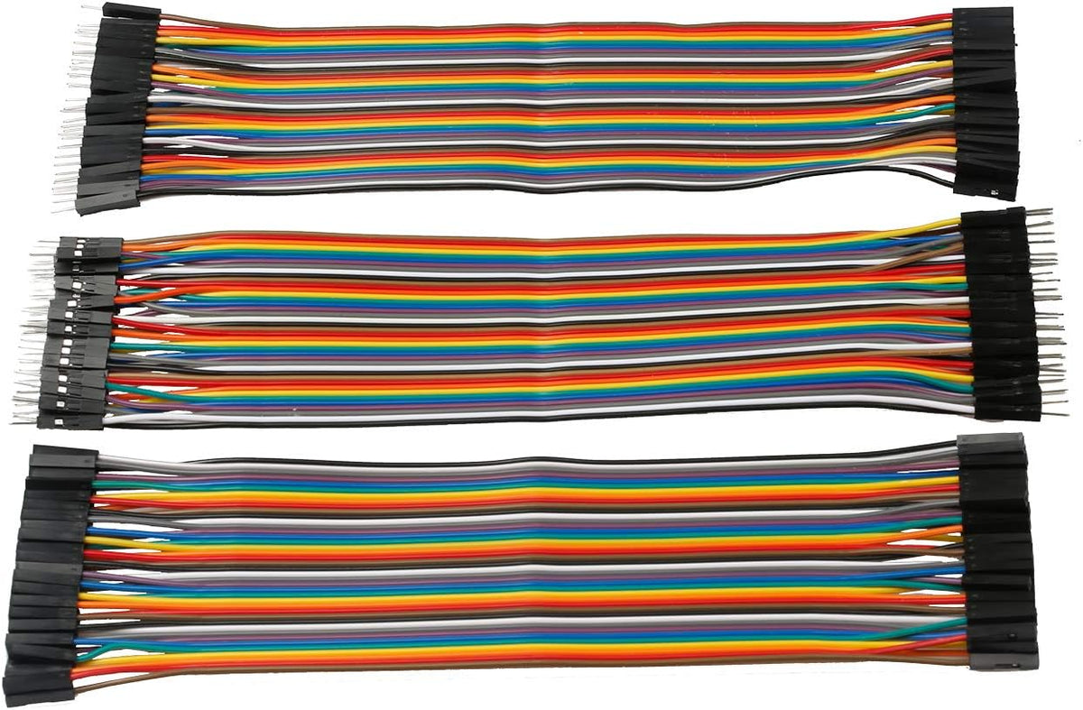 120pcs 20cm Breadboard Jumper Wires Dupont Cable Assorted Kit - Image 6