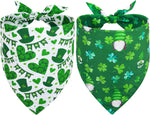 Vivifying 4th of July Dog Bandana, 2 Pack Triangle Pet Scarves with Double-Sided Independence Day Designs, Polyester Memorial Day Pet Bibs for Small, Medium & Large Dogs (Large, American Flag & Star) - Image 12