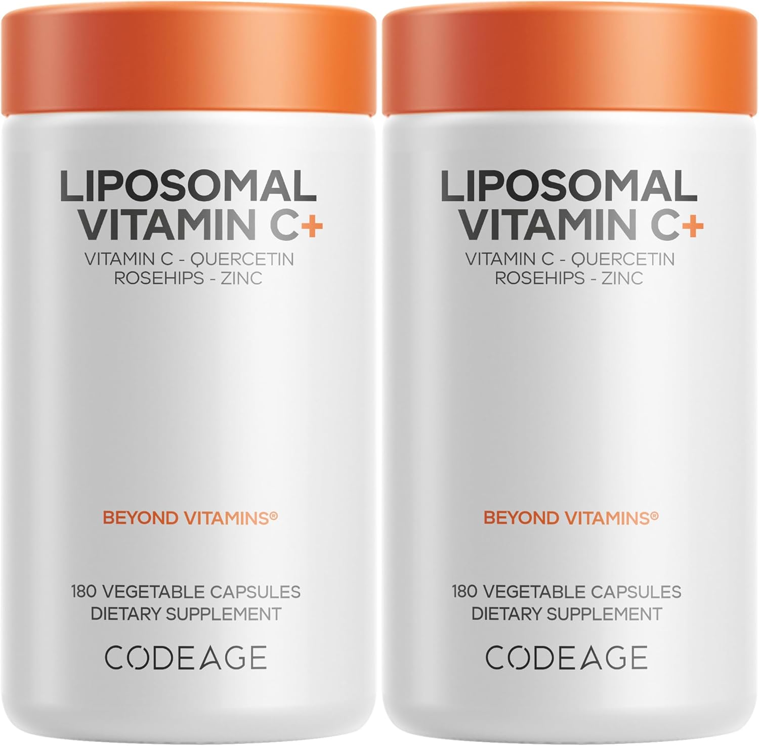 Codeage Liposomal Vitamin C front view supplement bottle