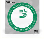 D'Addario XB160TSL nickel wound bass guitar single string front view packaging