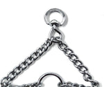 Herm Sprenger premium German steel collar adjustable links close up