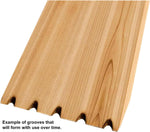 Grill Gourmet full size wooden barbecue scraper handle and leather strap