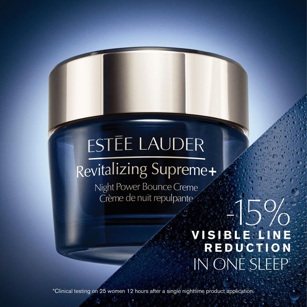 Peptide rich night moisturizer formula close up texture shot.