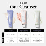 Kate Somerville 120ml goat milk hydrating cleanser bottle design