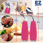 EZ Assistive Parkinson's eating utensils packaging layout