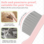 Compact grooming tool for dog and cat eye discharge removal
