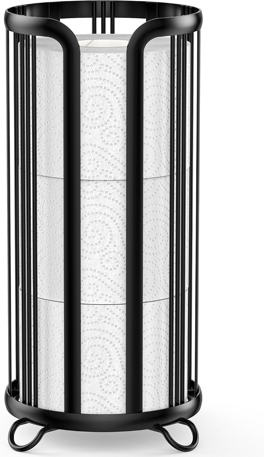 Epicano toilet paper holder stand front view