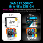 Smart Ink Compatible Ink Cartridges Replacement for Canon 281 280 PGI-280XXL CLI-281XXL (5 Combo Pack) to use with Canon Printers Pixma TR8520 TS9120 TS6120 TR8620 TR8620a TS6320 TR7520 PGBK/BK/C/M/Y - Image 9