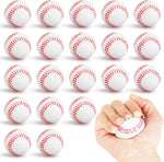 Hxezoc mini baseball stress balls front view in 20 pack bulk