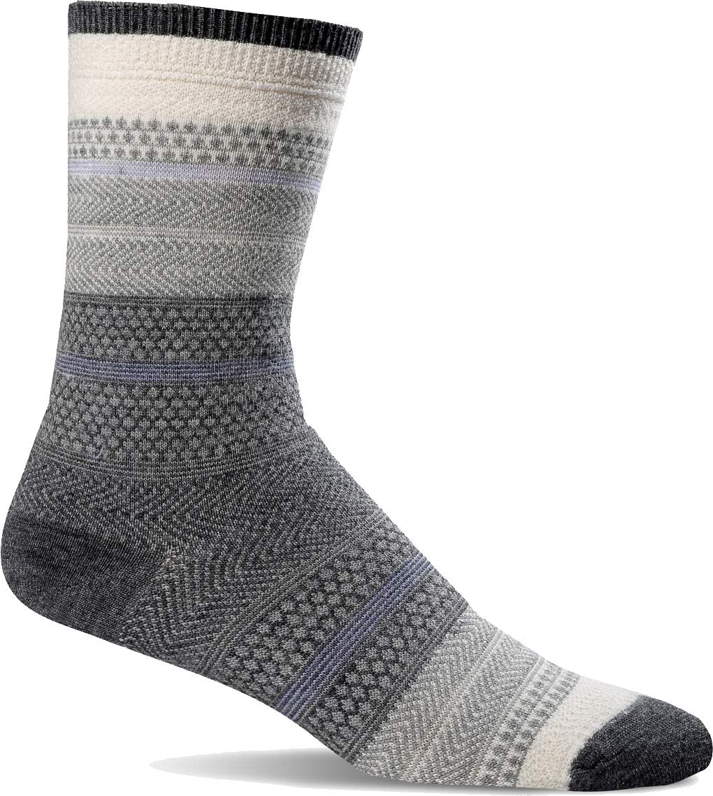 Sockwell women's jasmin everyday crew sock front view