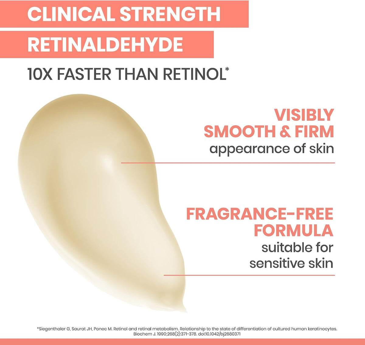 Avène Retrinal skincare product texture and consistency