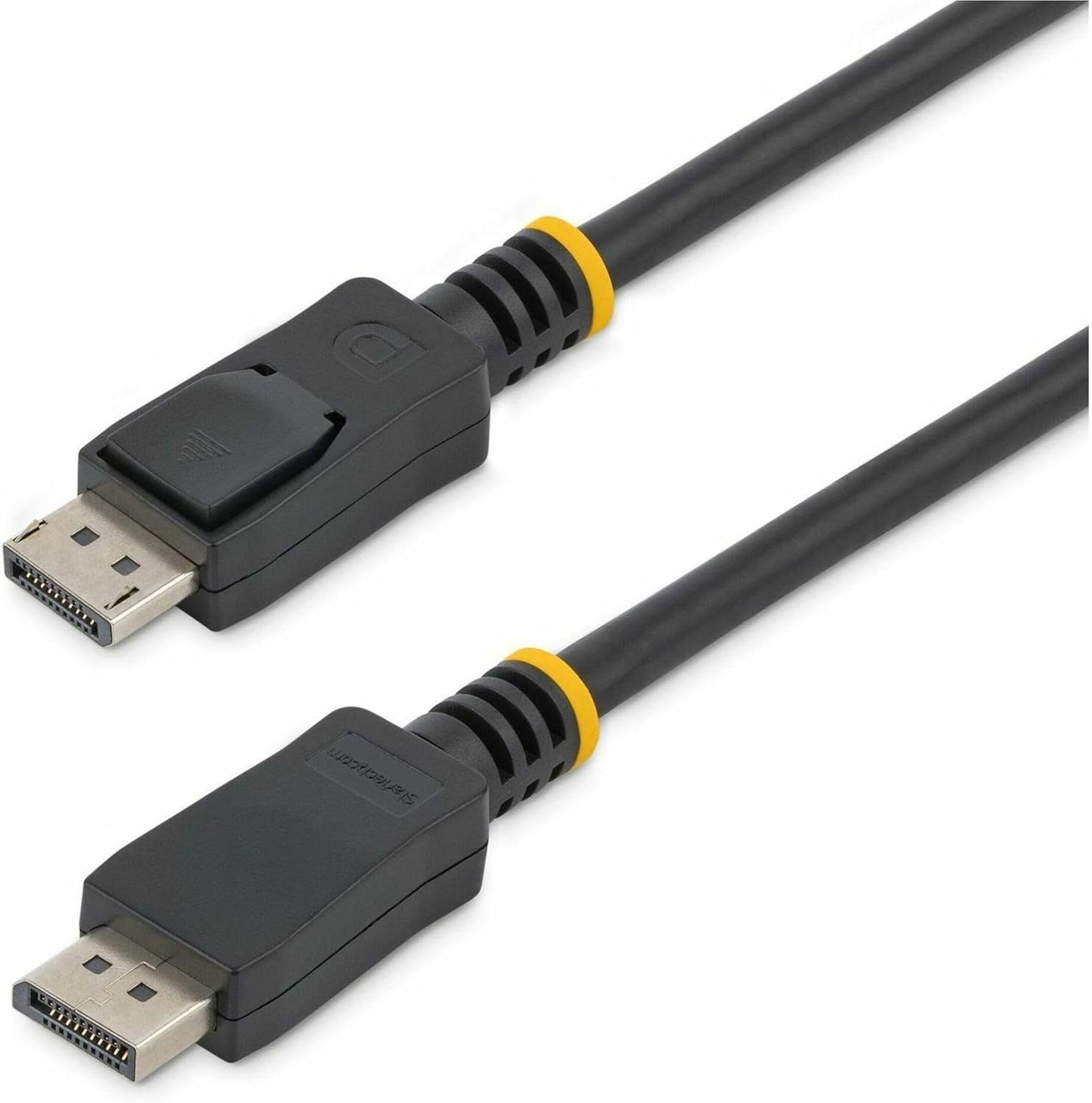 StarTech DISPLPORT6L 6-feet DisplayPort cable front view showing latching connectors.