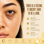 Pixi brightening eye patches jar opened showing 60 hydrogel masks with application spatula.