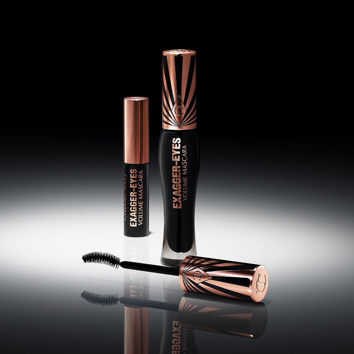 Charlotte Tilbury Exagger-Eyes Instant Volume Mascara Makeup - Volumizing, Lengthening, NoClump Mascara with 28Hour SmudgeProof & FlakeProof Wear - All Day Wear Formula - Image 10