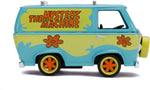 Jada Toys Mystery Machine rubber tires and wheel close up.