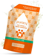 Puracy Pet Stain and Odor Remover - Enzyme Cleaner for Dog & Cat Urine and Poop on Carpet, Professional Pet Carpet Stain Remover, Cucumber & Mint, 25oz - Image 9