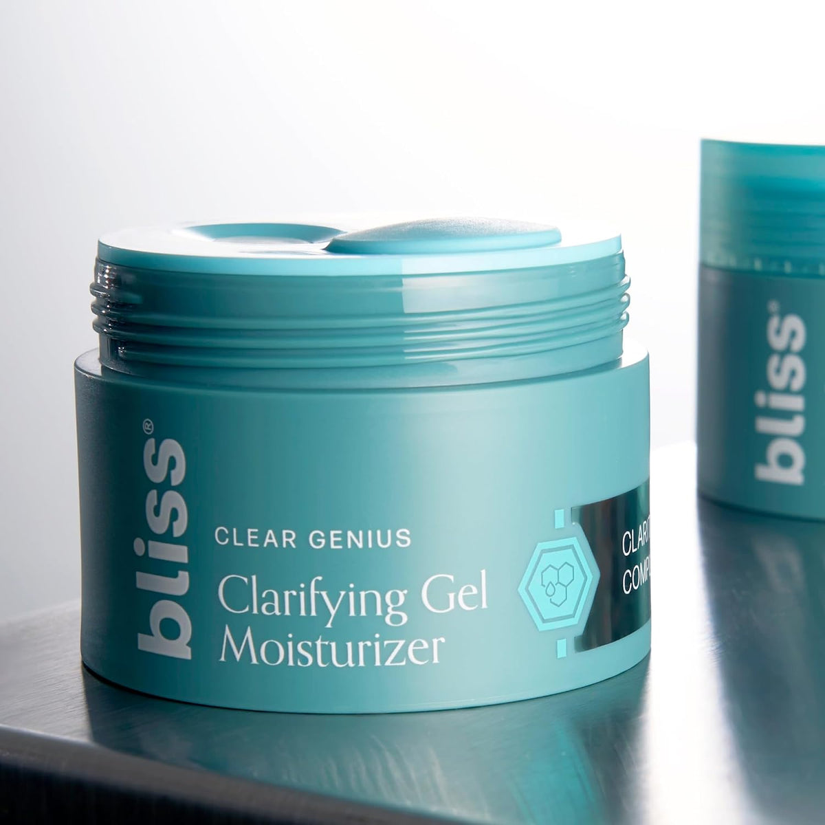 Bliss Clear Genius Spot and Hydrate skin routine products for clear complexion