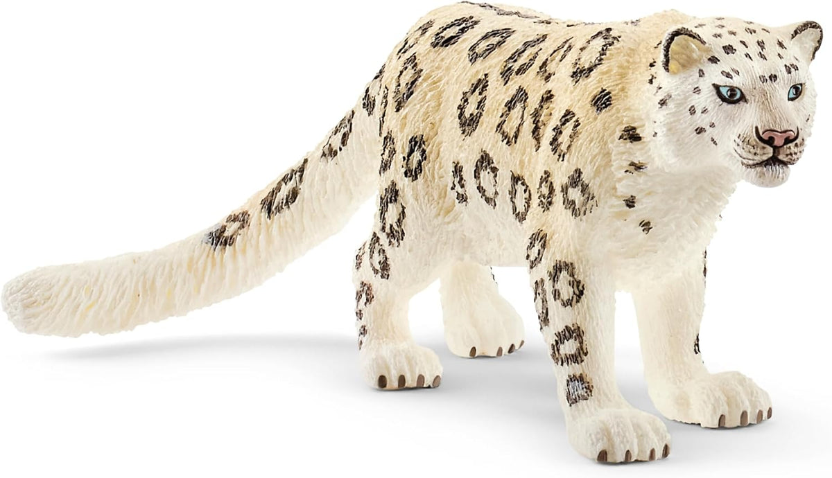 Schleich Wild Life Snow Leopard figurine front view