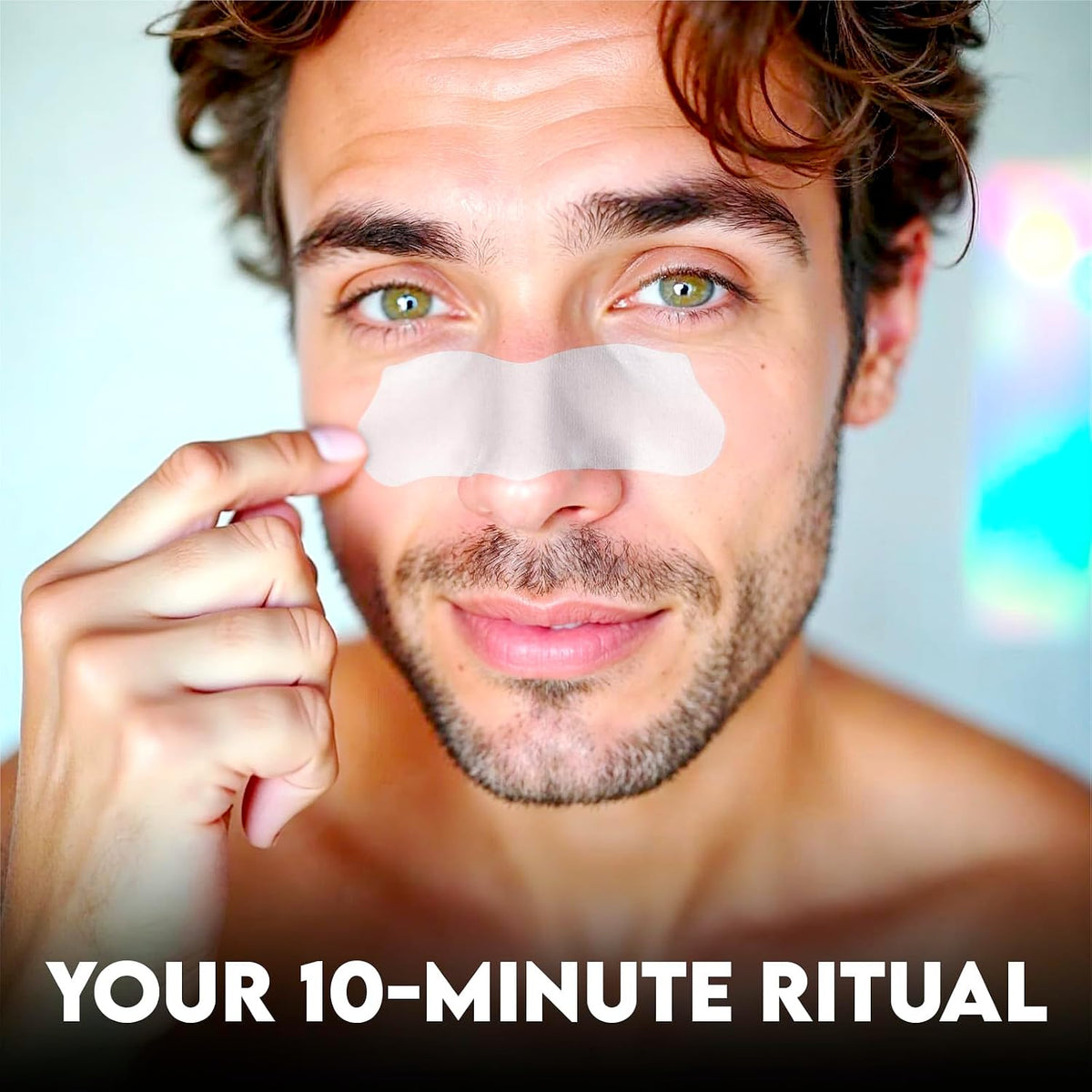 Bloomora whitehead remover strips lifestyle usage shot