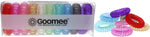 Goomee hair loop set jelly collection front view waterproof spiral hair ties