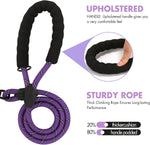 BAOBOTE reflective double dog leash nighttime safety view