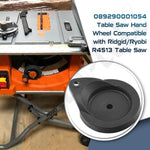 Ezypak table saw adjustment handle close up detail