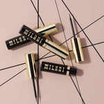 Premium longwear eyeliner container showing product size details