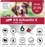 K9 Advantix II Large Dog Vet-Recommended Flea, Tick & Mosquito Treatment & Prevention | Dogs 21-55 lbs. | 2-Mo Supply (Packaging may vary) - Image 12