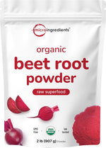 Micro Ingredients Organic Beet Root Powder, 8 oz | Nitric Oxide Supplement, Water Soluble, Highly Concentrated Raw Beet Supplement, Superfood Drink Mix, Non-GMO, Plant Based - Image 9