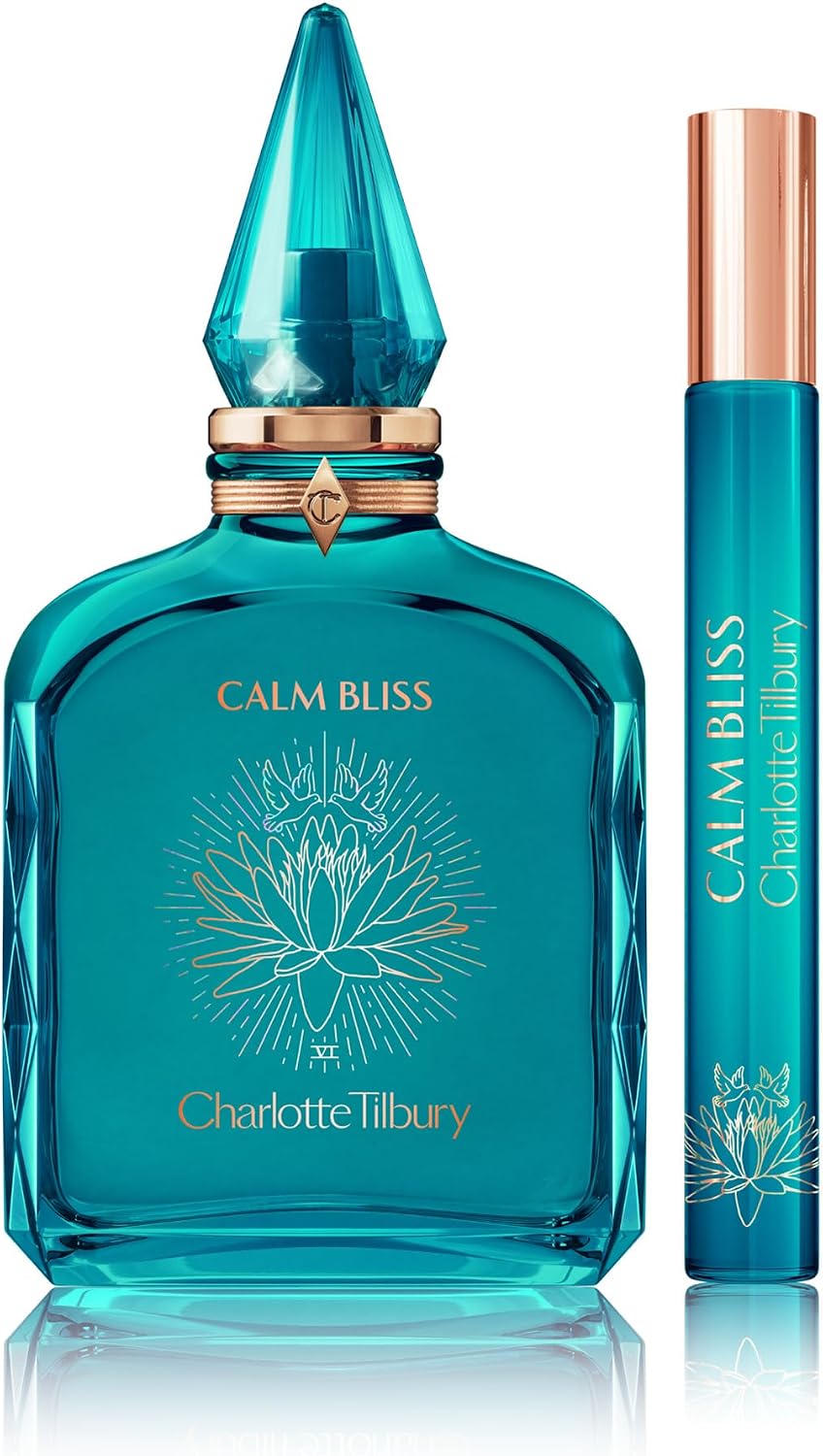 Charlotte Tilbury Calm Bliss scent notes presentation