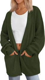 LILLUSORY Oversized Cardigan Sweaters for Women 2026 Fall Fashion Outfits | Soft Knit Long Cardigans with Pockets, Winter Fall clothes, Dressy Casual Office Work Teacher Outfits, Versatile Staple - Image 13