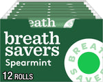Breath Savers Wintergreen mint roll single packaging details