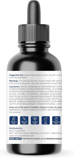 Micro Ingredients dry skin serum lifestyle shot