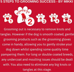 Using Mikki matt splitter on pet fur to remove tangles