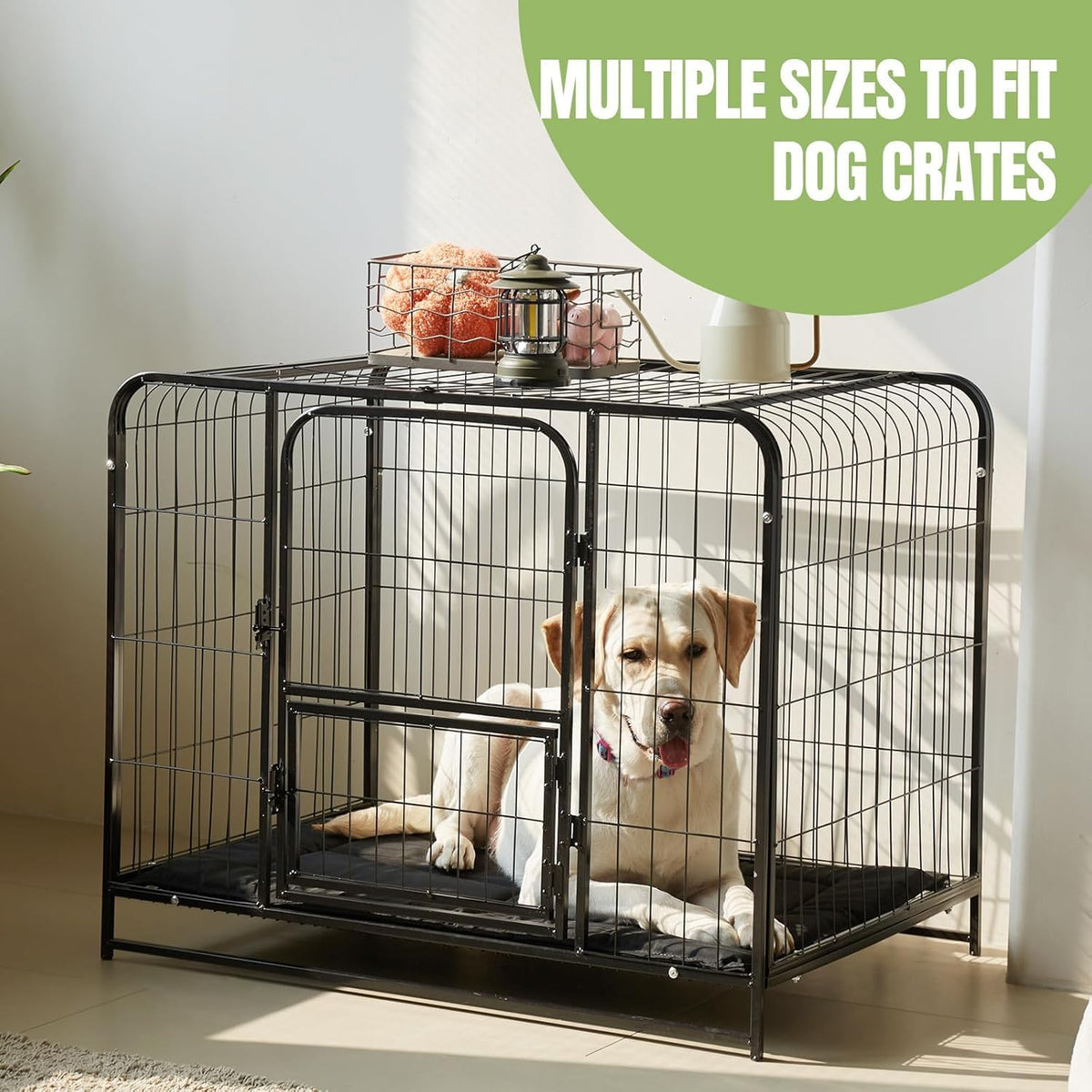 Couzssyhi durable dog crate pad for large dog breeds