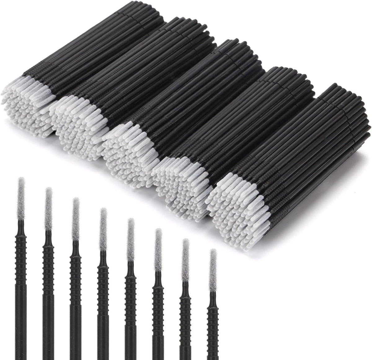 Tbestmax 500 Pcs Disposable Micro Applicator Brushes front view