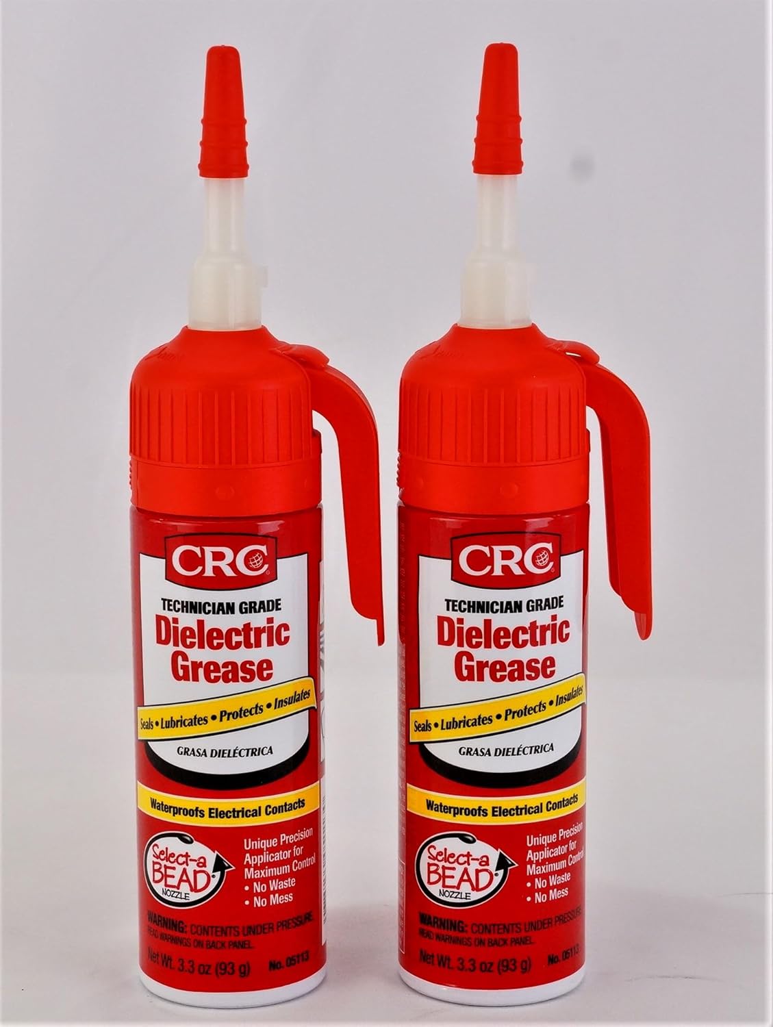 CRC Technician Grade Dielectric Grease front view pressurized bottle for electrical insulation