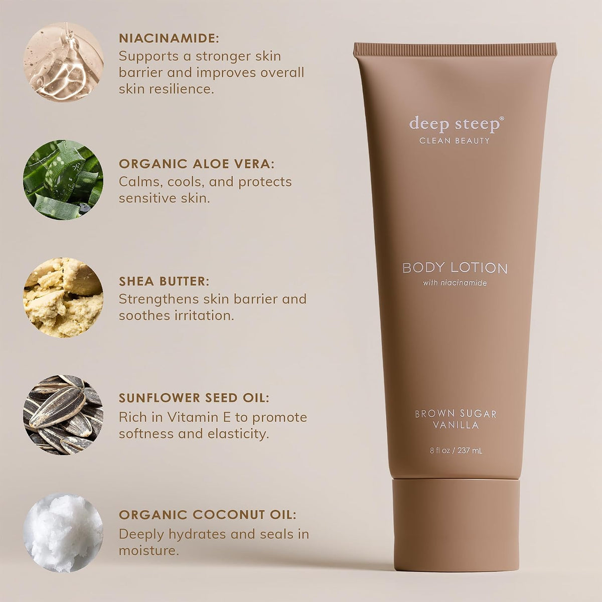 Deep Steep daily skin hydration moisturizer lifestyle product shot
