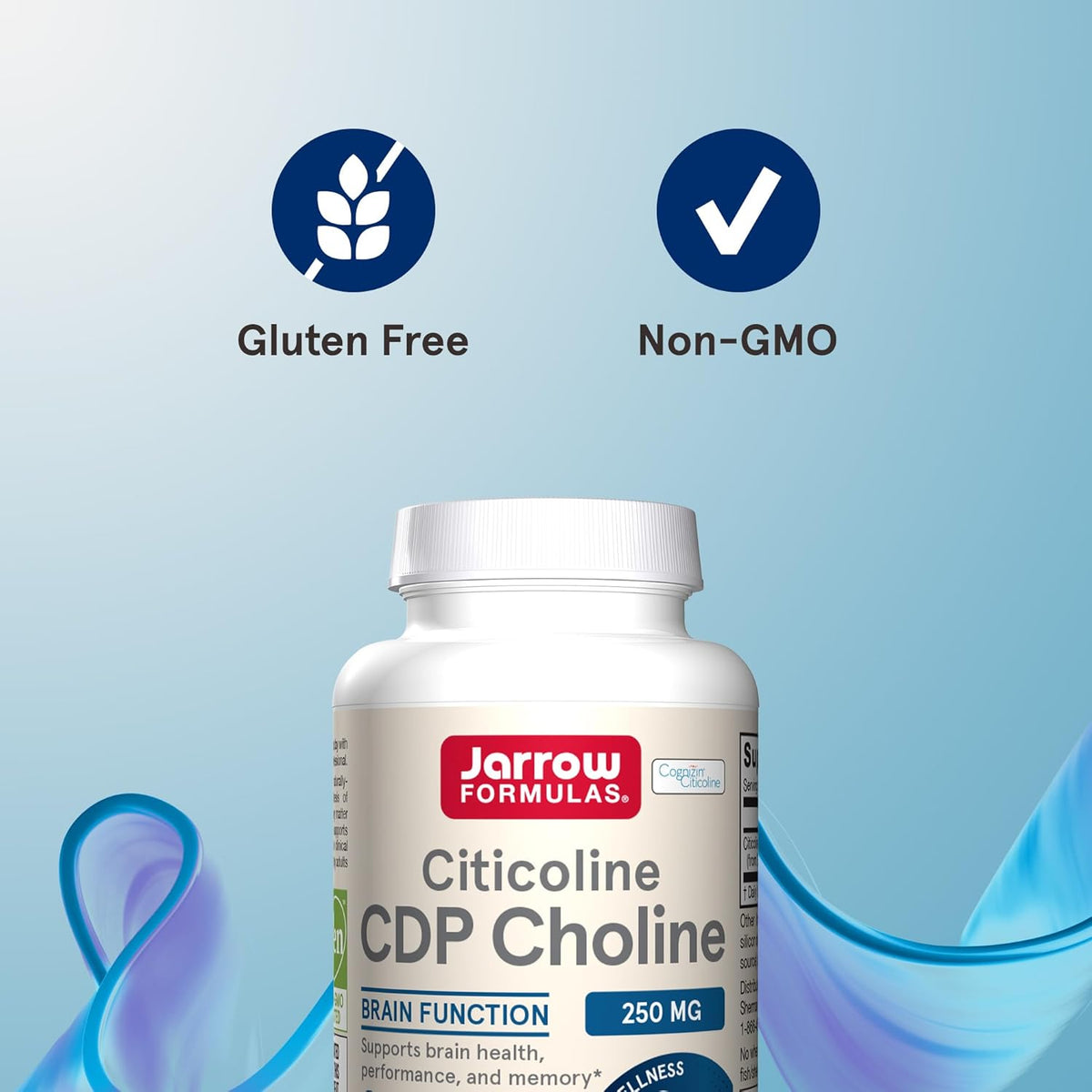 Authentic USA imported Jarrow Formulas Citicoline packaging