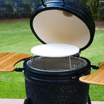 Burly Grill heavy duty pizza stone packaging overview