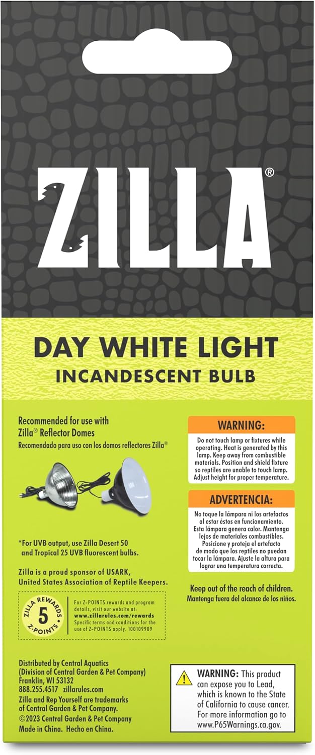 Zilla Incandescent Bulb, Day White - Image 10